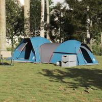 VidaXL Tent 5-persoons waterdicht blauw - thumbnail