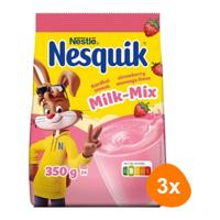 Nesquik - Milk-Mix Aarbei - 3x 350g - thumbnail