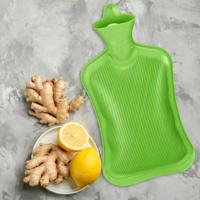 Relaxdays warmwater kruik groen 2 l | 6 stuks - thumbnail