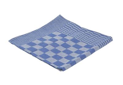 Betra - Theedoek Blok Blauw 65x65cm - 6 stuks