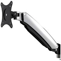 SpeaKa Professional SP-MM-730 Monitor-wandbeugel 1-voudig 43,2 cm (17) - 68,6 cm (27) Zwart/zilver In hoogte verstelbaar, Kantelbaar en zwenkbaar, Draaibaar - thumbnail