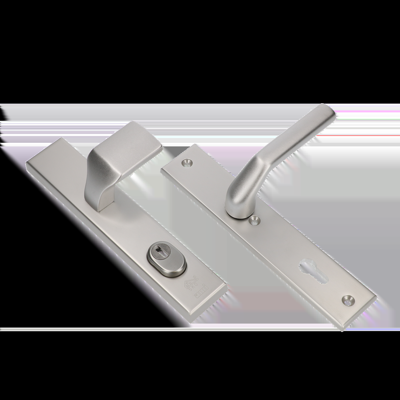 AMI Veiligheidsbeslag 251/50/15 Knop 144 Kt 92, Rotaveer Kruk 379 Profielcilinder 92 F1 Deurdikte 53/57 Mm - 891942