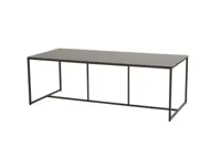 Tuintafel Goa HPL met Quatro onderstel 220 x 95 cm - donkergrijs - thumbnail