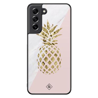 Samsung Galaxy S21 FE hoesje - Ananas