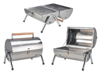 RVS Houtskool Barbecue - Gemakkelijk mee te nemen - thumbnail