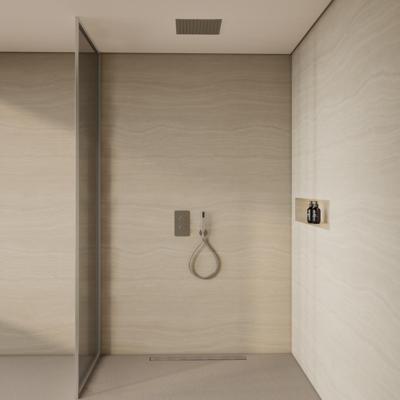 BWS Inbouw Plafondregendouche | Colorato | 30CM | met Handdouche | Chroom | SET