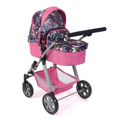 Combi-poppenwagen Nele - Unicorn