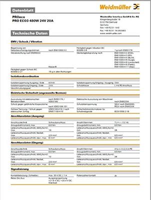 Weidmüller 1469550000 DIN-rail netvoeding 12 V/DC 20 A 480 W Aantal uitgangen:1 x Inhoud 1 stuk(s) Weidmüller 1469550000 DIN-rail netvoeding 12 V/DC 20 A 480 W Aantal uitgangen:1 x Inhoud 1 stuk(s)