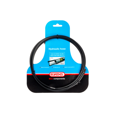 Hydraulische leiding Elvedes met PTFE voering en kevlar protectie - zwart (3 meter op kaart)