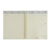 Agendavulling 2026 Brepols Timing 7dagen/2pagina&apos;s crème - thumbnail