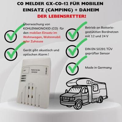 Schabus Kohlenmonoxid GX-CO-12 Gasmelder Koolmonoxidemelder werkt op het lichtnet Detectie van Koolmonoxide Schabus Kohlenmonoxid GX-CO-12 Gasmelder Koolmonoxidemelder werkt op het lichtnet Detectie van Koolmonoxide