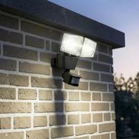 Solar beveiligingslamp james ii met bewegingsmelder en los paneel - thumbnail