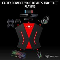 Hub USB Spirit of Gamer Crossgame2 Blauw - thumbnail