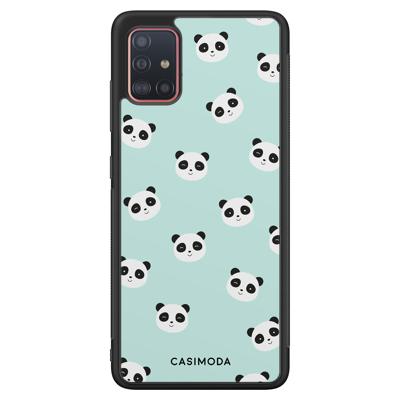Samsung Galaxy A51 hoesje - Panda print Samsung Galaxy A51 hoesje - Panda print