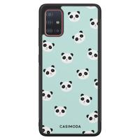 Samsung Galaxy A51 hoesje - Panda print - thumbnail
