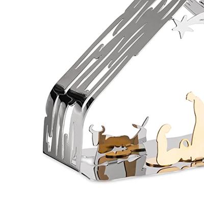 Alessi BARK for Christmas Sfeerlichtje Kerststal RVS