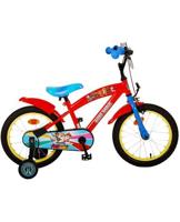 Paw Patrol kinderfiets - jongens - 16 inch - rood blauw - thumbnail