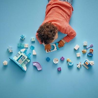 Lego Duplo 10455 Disney Frozen Anna en Elsa Kasteelfeest Lego Duplo 10455 Disney Frozen Anna en Elsa Kasteelfeest
