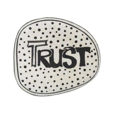 Gelukssteen "Trust"