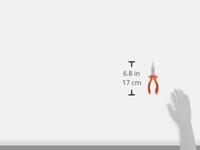 Knipex Platspitse Tang met Zijsnijder (Radiotang) | 160 mm Lengte | Geïsoleerd | Meercomponenten-Omhulling - 25 06 160 T BK - thumbnail