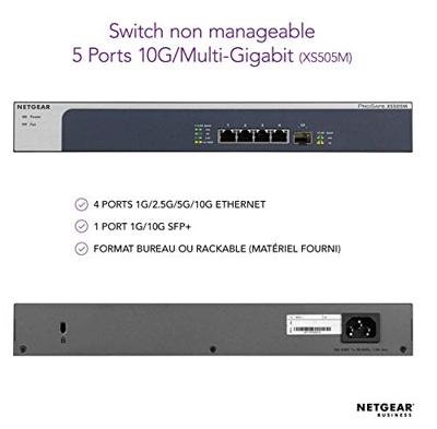 Netgear XS505M Unmanaged Switch Netgear XS505M Unmanaged Switch