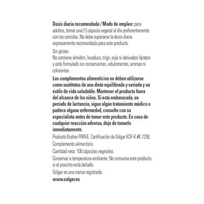 Solgar Boron (Borium) 3 mg Capsules