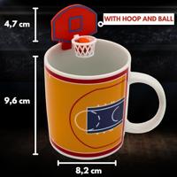 Basketbal mok met bal - thumbnail