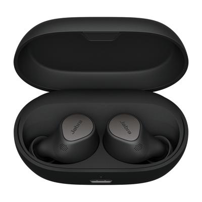 Jabra Elite 7 Pro In Ear Bluetooth Earbuds - Adjustable Active Noise Cancellation True Wireless Buds in a compact design with Jabra MultiSensor Voice for Clear Calls - Titanium Black