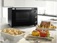 Mini oven - Hetelucht - DELONGHI - EO 40112.BK - Zwart - Dubbele glazen deur - 40 L - 51,5 x 44 x 36 cm - 2000 W - thumbnail