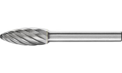 PFERD TOOLS 21103282 Freesstift Vlam Lengte 65 mm Afmeting, Ø 10 mm Werklengte 25 mm Schachtdiameter 6 mm