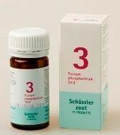 Ferrum phosphoricum 3 D12 Schussler 100 Tabletten - thumbnail