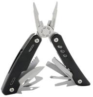 XD Collection multitool Solid 10,6 cm aluminium zwart - thumbnail