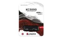 Kingston KC3000 4 TB M.2 SSD harde schijf PCIe NVMe 4.0 x4 SKC3000D/4096G - thumbnail
