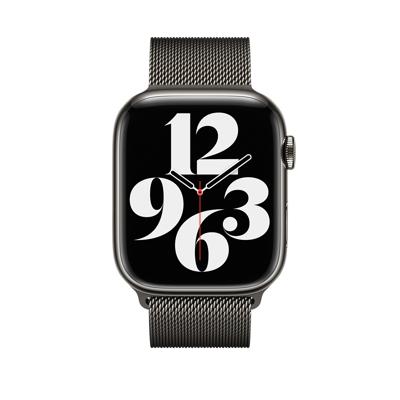 Apple Milanese Loop Band Apple Watch 44mm / 45mm / 49mm Graphite