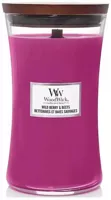 WoodWick wild berry & beets large candle - thumbnail