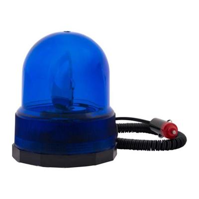 Zwaailamp 12 v. BLAUW, BOX *