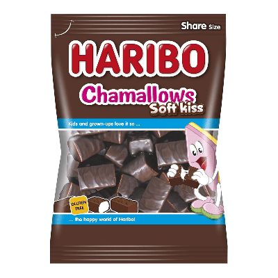 Haribo chamallow soft kiss (12x 200g)