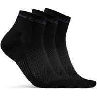 Craft 1910637 Core Dry Mid Sock 3-Pack - Black - 34/36 - thumbnail