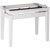 Konig & Meyer 13710 pianobank mat wit (zonder zitting)