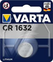 Varta Knoopcel CR1632 3 V 1 stuk(s) 137 mAh Lithium LITHIUM Coin CR1632 Bli 1 - thumbnail