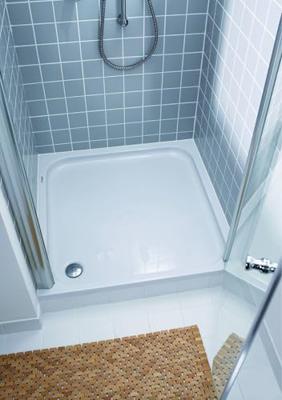 Duravit D-Code Douchebak vierkant 90x90cm met antislip Wit