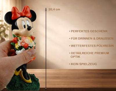 Disney Tuinbeeld 3d minnie flowers