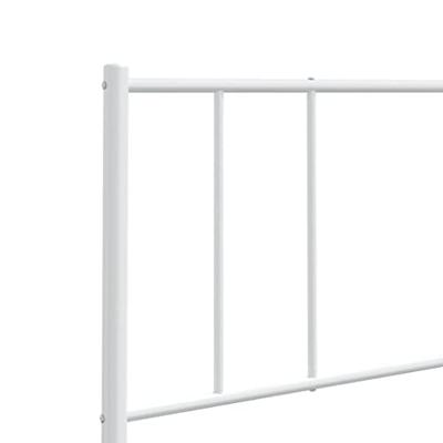 Hoofdbord metaal wit 160 cm