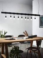 Stars of Light Zwarte hanglampTownshend-B 7-lichts - 39938 - thumbnail