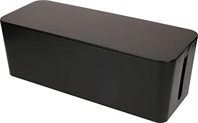 Max Hauri 126729 Kabelbox Zwart (l x b x h) 400 x 155 x 135 mm 1 stuk(s)