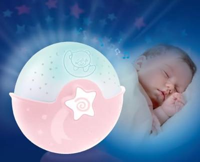Meegroeilamp INFANTINO Projecto lampe roze/wit - thumbnail