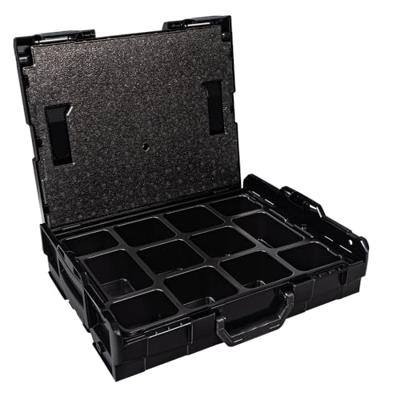 L-BOXX Verdeler voor kleine delen | B404xD312xH61 mm polystyreen | met 12 bakken | zwart | 1 stuk - 1000010126 1000010126 L-BOXX Verdeler voor kleine delen | B404xD312xH61 mm polystyreen | met 12 bakken | zwart | 1 stuk - 1000010126 1000010126
