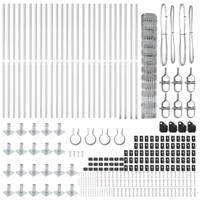 Weidehekwerk Zilver 50 x 1.2 m Gegalvaniseerd staal - thumbnail