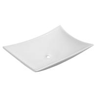BWS Waskom Ishtar 56x37x10.5cm Keramiek Wit - thumbnail