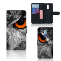 Nokia 3.2 Telefoonhoesje met Pasjes Uil - thumbnail